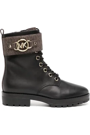 Michael Kors Bottines Rory à plaque logo