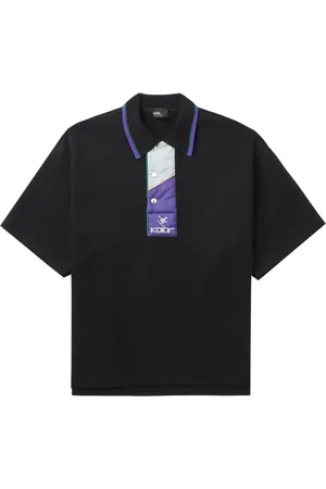 Kolor Polo à logo brodé