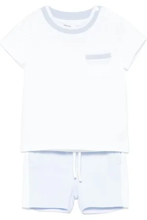 PATACHOU Ensemble chemise-short bicolore