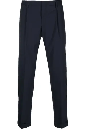 BRIGLIA Pantalon de costume à ourlet retroussé