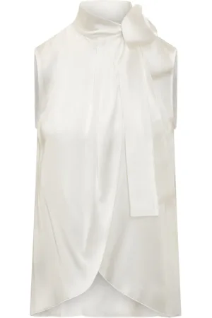 Alberta Ferretti Blouse à lien de resserrage
