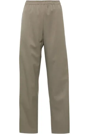 Maison Margiela Pantalon droit à détails rayés
