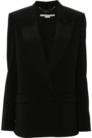 Stella McCartney Blazer en sergé à boutonnière croisée