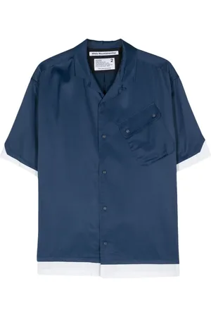 WHITE MOUNTAINEERING Chemise superposée à col officier