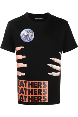 RAF SIMONS X Sterling Ruby Fathers t-shirt à imprimé graphique