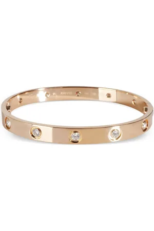 Cartier Bracelet jonc Love en or 18ct pavé de diamants