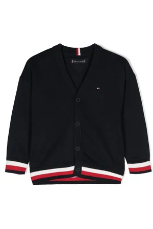 Tommy Hilfiger Cardigan à logo brodé