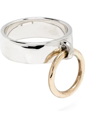 Roses Bague Pierced en or 14ct et sterling