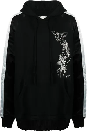 GREG LAUREN Hoodie Souvenir à design brodé