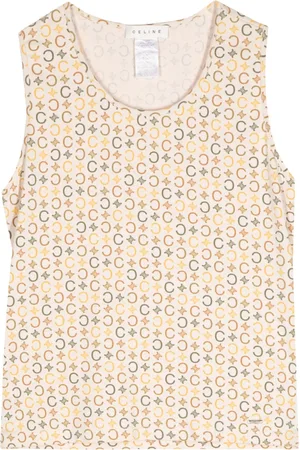 Céline Débardeur Macadam en coton stretch (années 1990-2000)