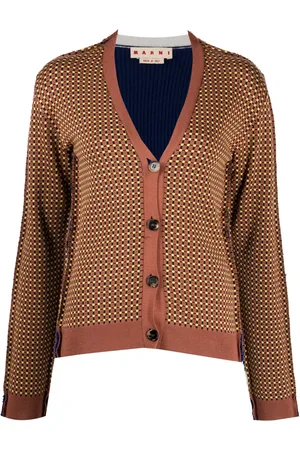 Marni Cardigan imprimé à col v