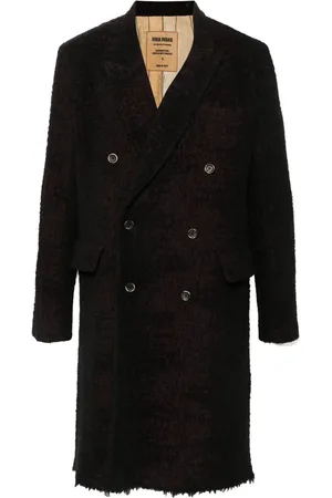 UMA WANG Manteau à bords francs