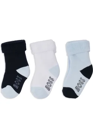 HUGO BOSS Chaussettes à logo intarsia
