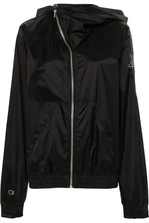 Rick Owens Veste à logo brodé