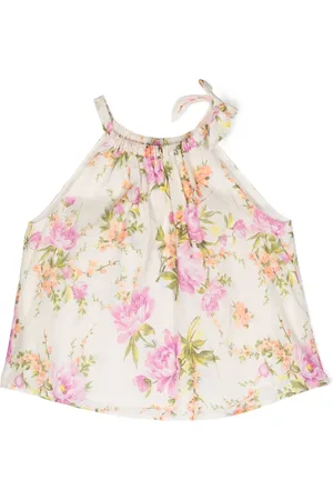 ZIMMERMANN Haut sans manches à fleurs