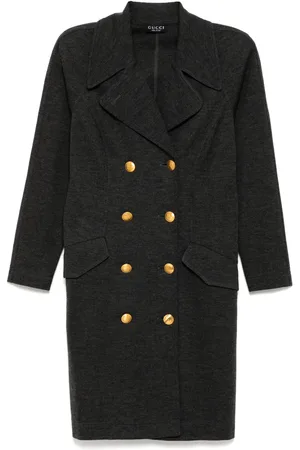 Gucci Manteau à boutonnière croisé (années 1990-2000)