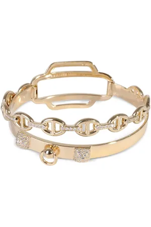 Hermès Bracelet en 18ct pavé de diamants