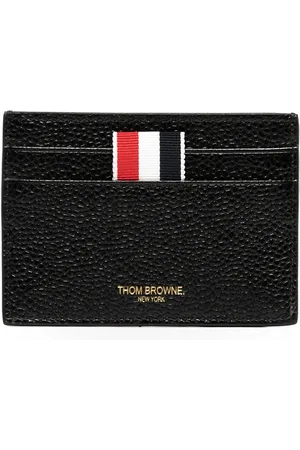 Thom Browne Porte-cartes en cuir