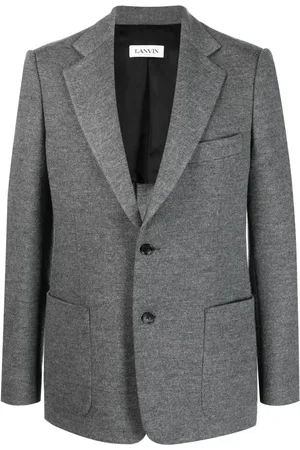 Lanvin Costume en laine vierge à simple boutonnage