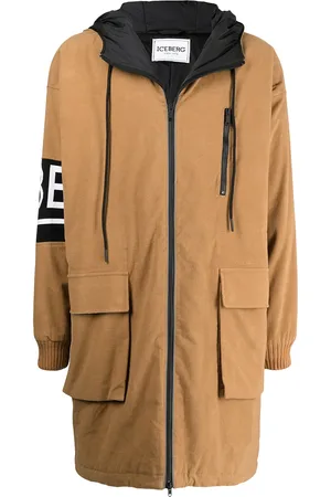 Iceberg Parka à logo imprimé