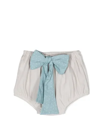 LA STUPENDERIA Culotte bouffante à détail de nœud