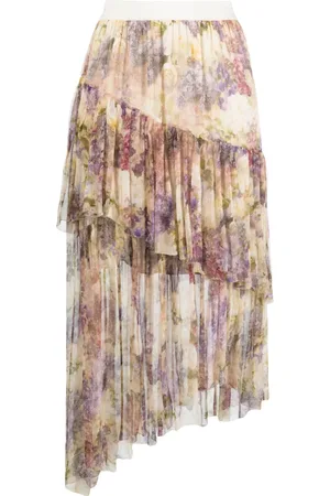 ZIMMERMANN Jupe-portefeuille Lyrical à design asymétrique