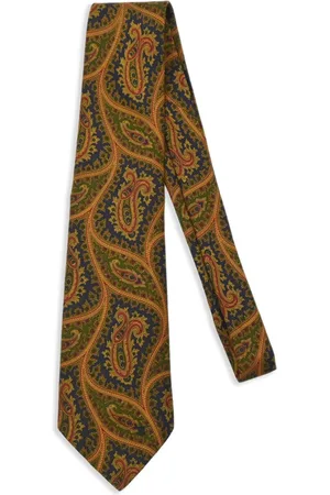 Céline Cravate à motif cachemire (années 1990-2000)