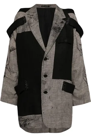 YOHJI YAMAMOTO Blazer à design superposé