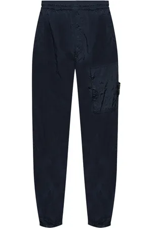 Stone Island Pantalon cargo à motif Compass signature