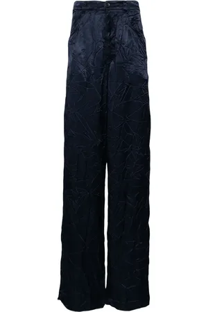 Balenciaga Pantalon ample à effet froissé