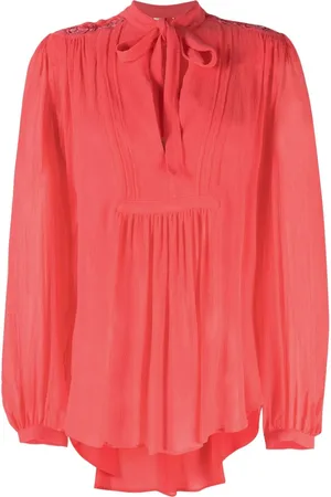 Etro Blouse en soie à détail de nœud