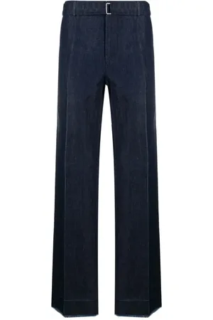 Lanvin Jean droit à taille à boucle