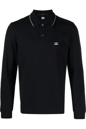 C.P. Company Polo en piqué à patch logo