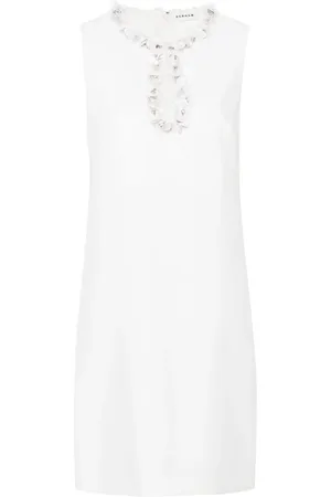 P.A.R.O.S.H. Robe courte Puppy à ornements en cristal