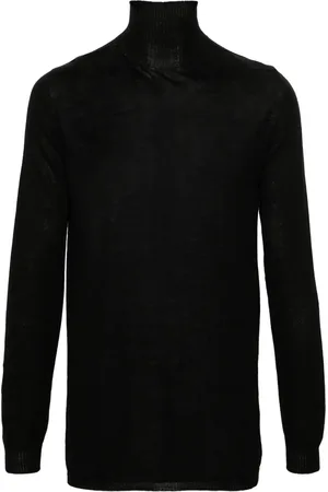 Rick Owens Pull Level à col montant