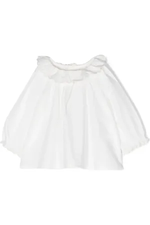 BONPOINT Blouse volantée à col festonné