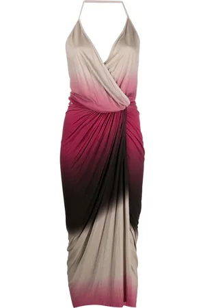 Rick Owens Robe Vered à dos nu