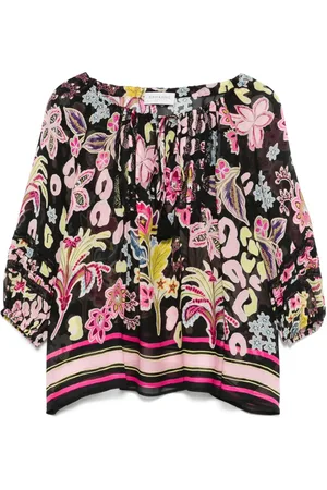 Ermanno Firenze Blouse à fleurs