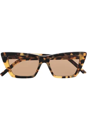 Saint Laurent Lunettes de soleil Mica à monture papillon