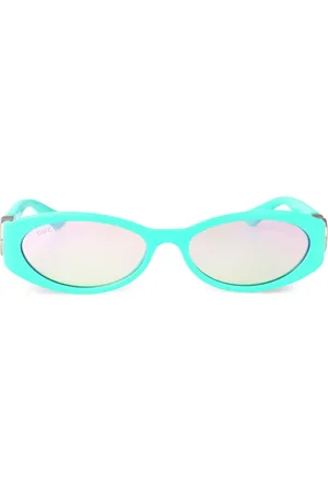 Gucci Lunettes de soleil à monture ovale