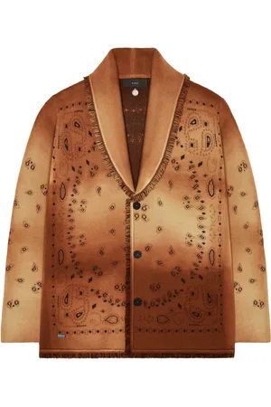 Alanui Cardigan frangé à motif cachemire