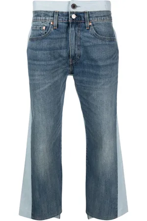 JUNYA WATANABE Jean court bicolore