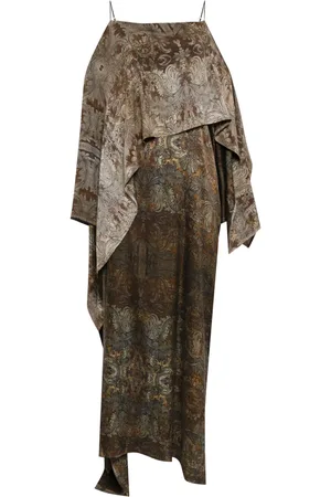 UMA WANG Robe Aspen mi-longue