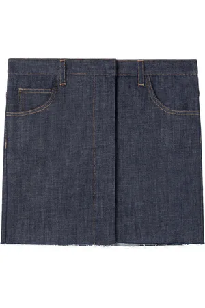 AZ FACTORY Jupe en jean Boule à bords francs
