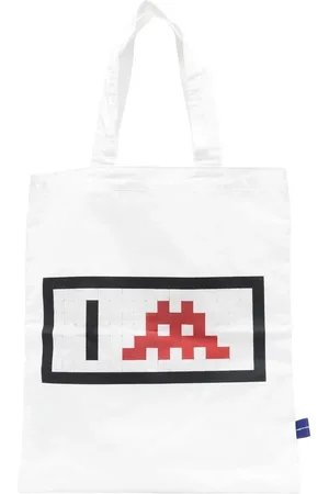 Comme des Garçons Sac cabas à imprimé graphique