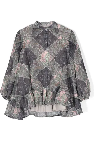 Etro Blouse à motif cachemire
