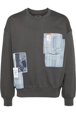 Musium Div. Sweat à design patchwork