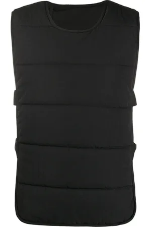 11 BY BORIS BIDJAN SABERI Gilet à effet matelassé