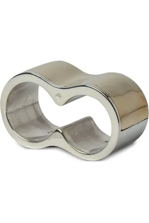 PARTS OF FOUR Bague Contouring Double en sterling