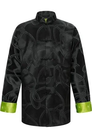SHANGHAI TANG Veste Tang à design bicolore